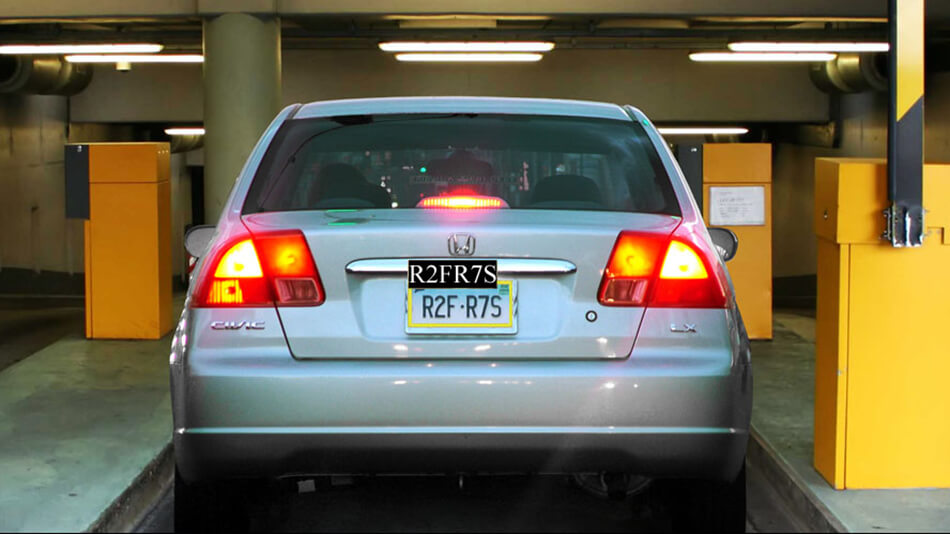 license plate recognition โปรแกรมอ่านป้ายทะเบียนรถยนต์อัตโนมัติ